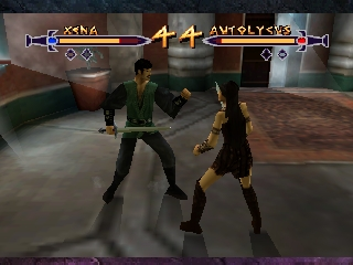 Xena - Warrior Princess - The Talisman of Fate (Europe) In game screenshot